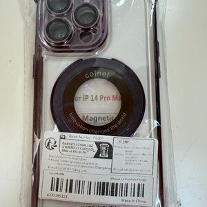 iPhone 14 Pro Max Protective Case Cover Purple